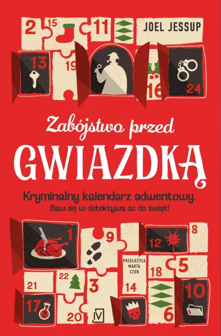 Książka - Zabójstwo przed Gwiazdką. Kryminalny kalendarz adwentowy