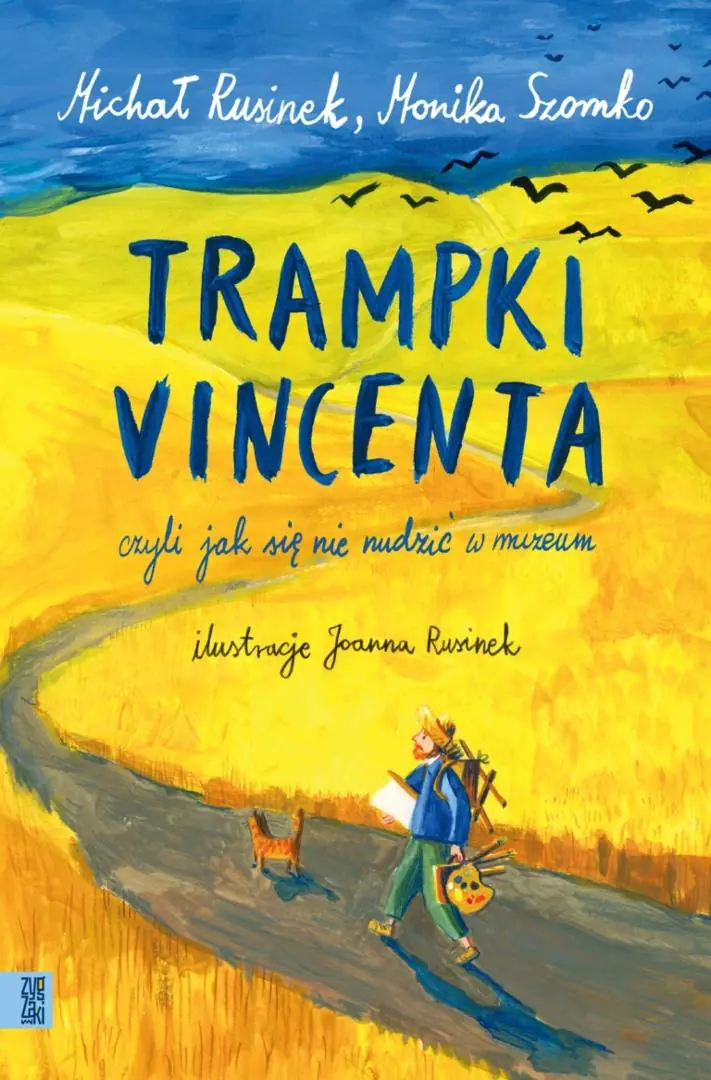 Książka - Trampki Vincenta, czyli jak się nie nudzić w muzeum