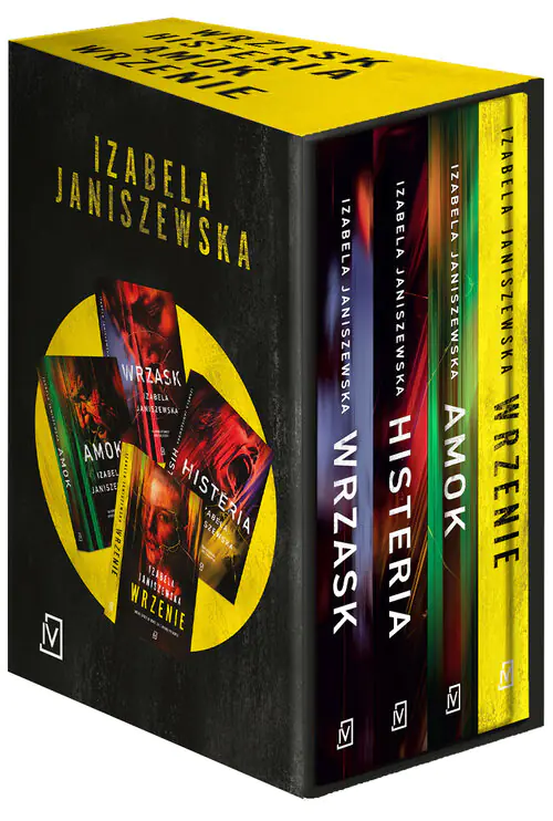 Książka - Pakiet : Wrzask/Histeria/Amok/ Wrzenie