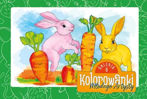 Książka - Kolorowanki Młodego Artysty. Galeria 8