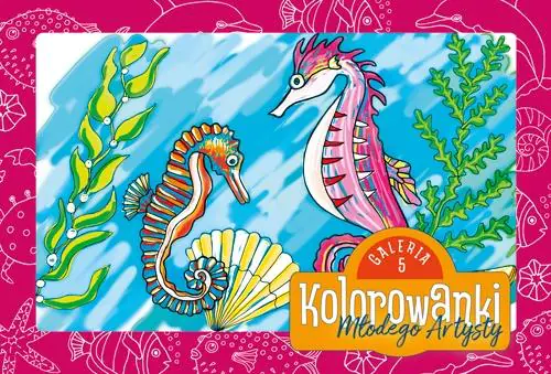 Książka - Kolorowanki Młodego Artysty. Galeria 5