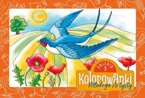 Książka - Kolorowanki Młodego Artysty. Galeria 3