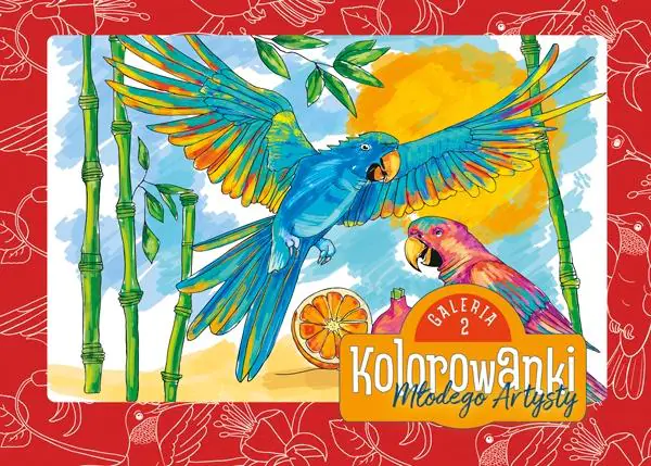 Książka - Kolorowanki Młodego Artysty. Galeria 2