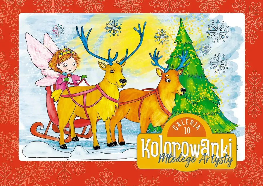 Książka - Kolorowanki Młodego Artysty. Galeria 10