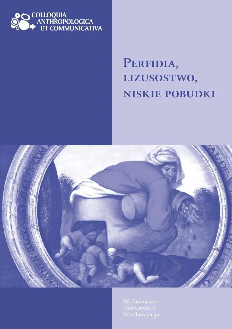 Książka - Perfidia, lizusostwo, niskie pobudki