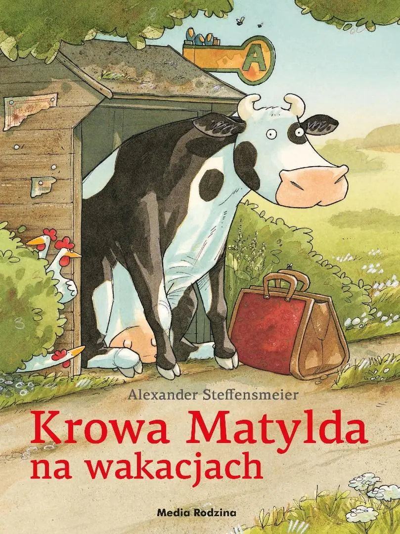 Książka - Krowa Matylda na wakacjach. Krowa Matylda