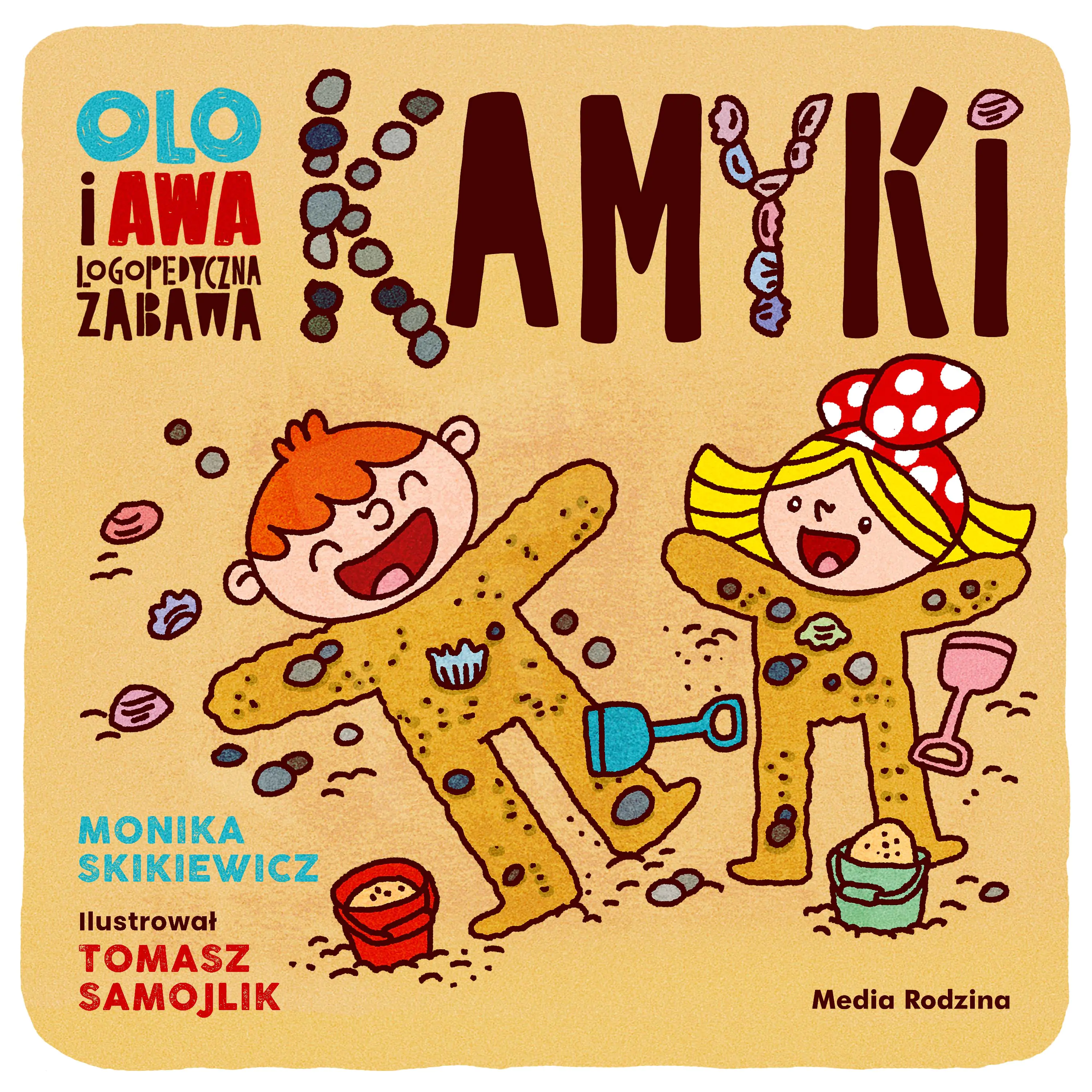 Książka - Olo i Awa. Logopedyczna zabawa. Kamyki