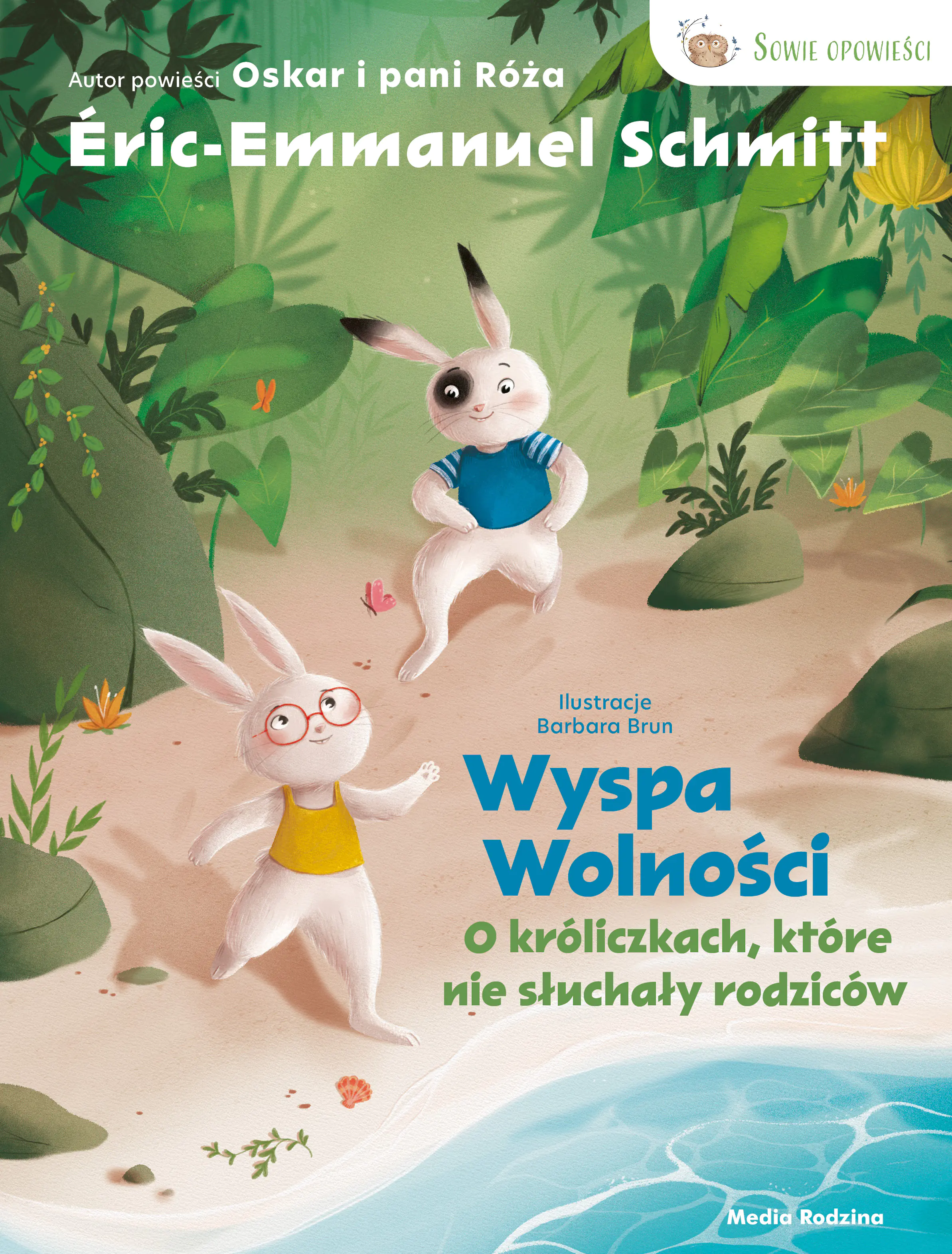 Książka - Wyspa wolności. O króliczkach, które nie słuchały rodziców.