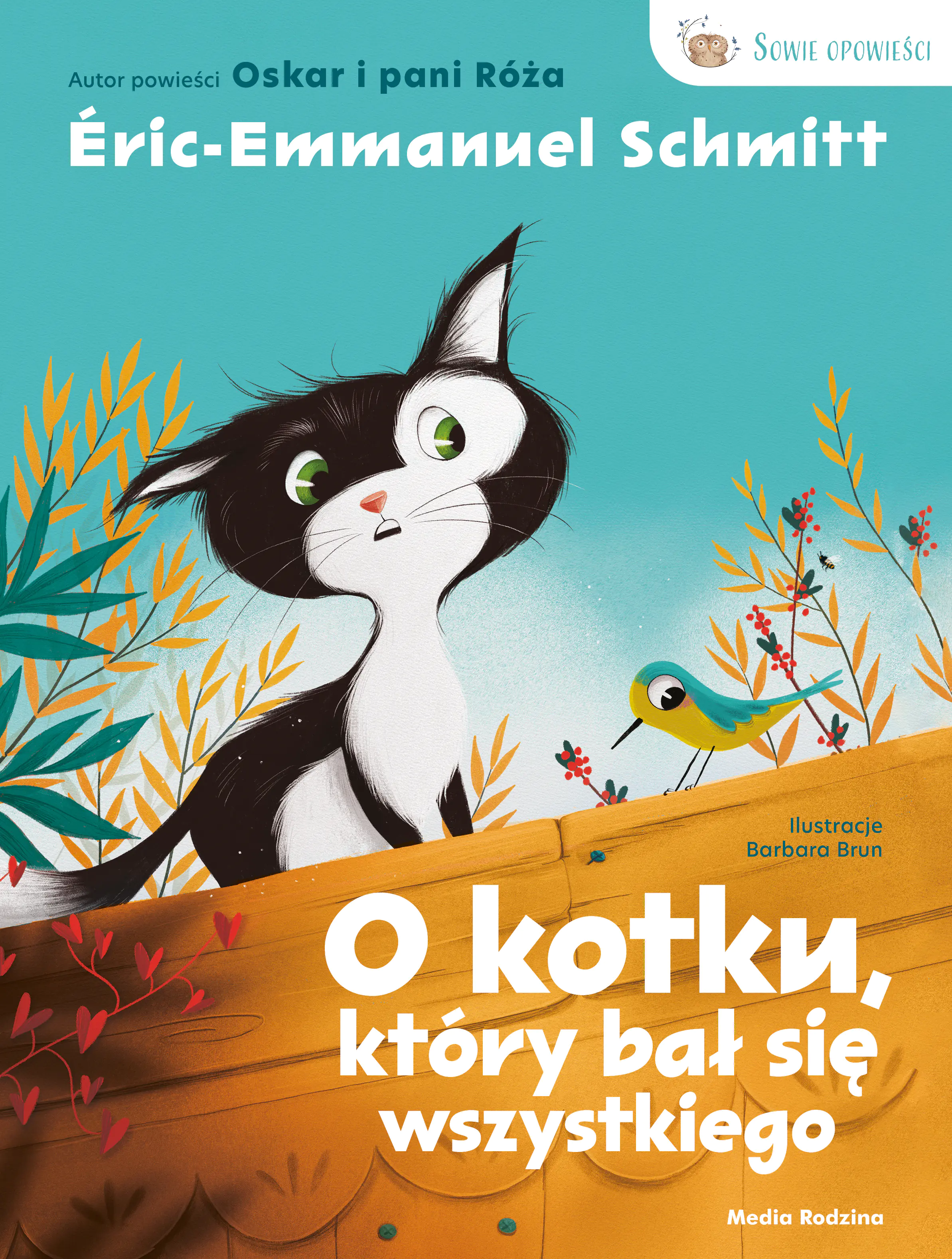 Książka - O kotku, który bał się wszystkiego
