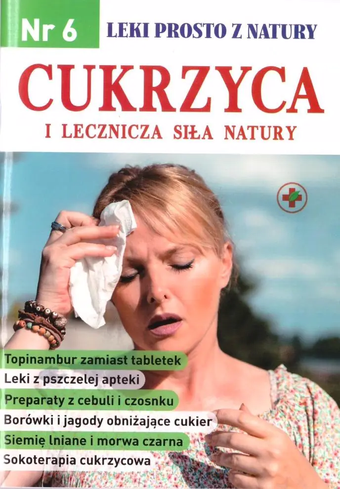 Książka - Leki prosto z natury nr 6. Cukrzyca i lecznicza siła natury