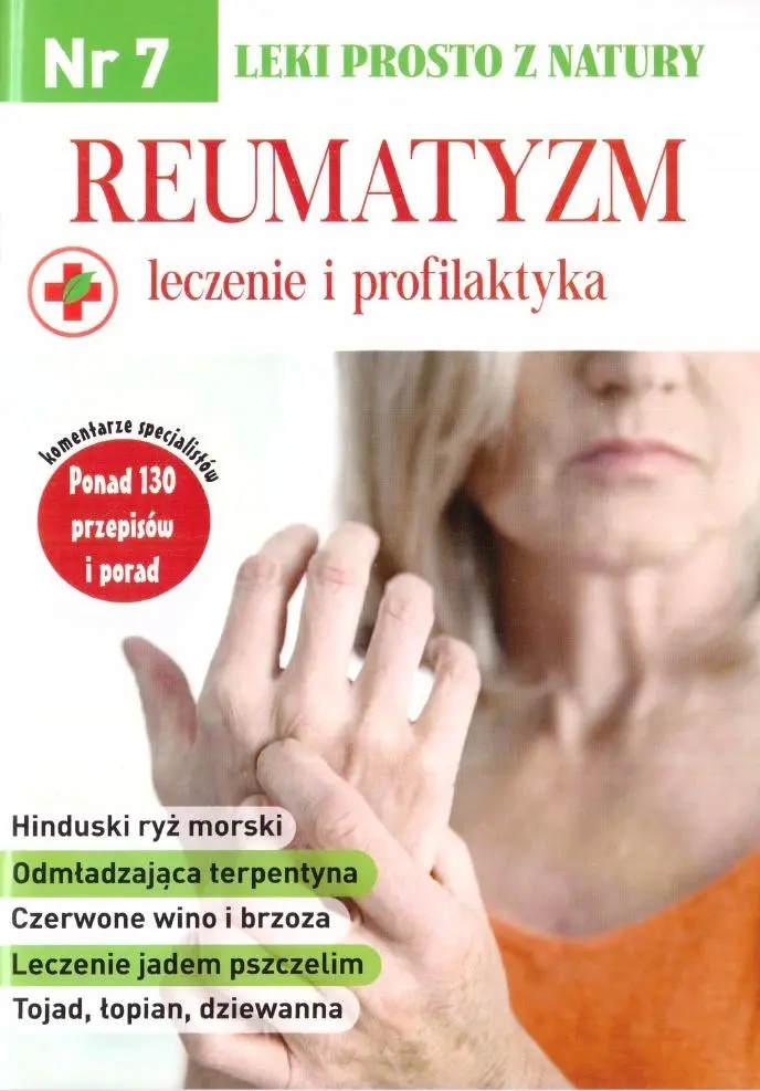Książka - Leki prosto z natury. Reaumatyzm. Leczenie i profilaktyka
