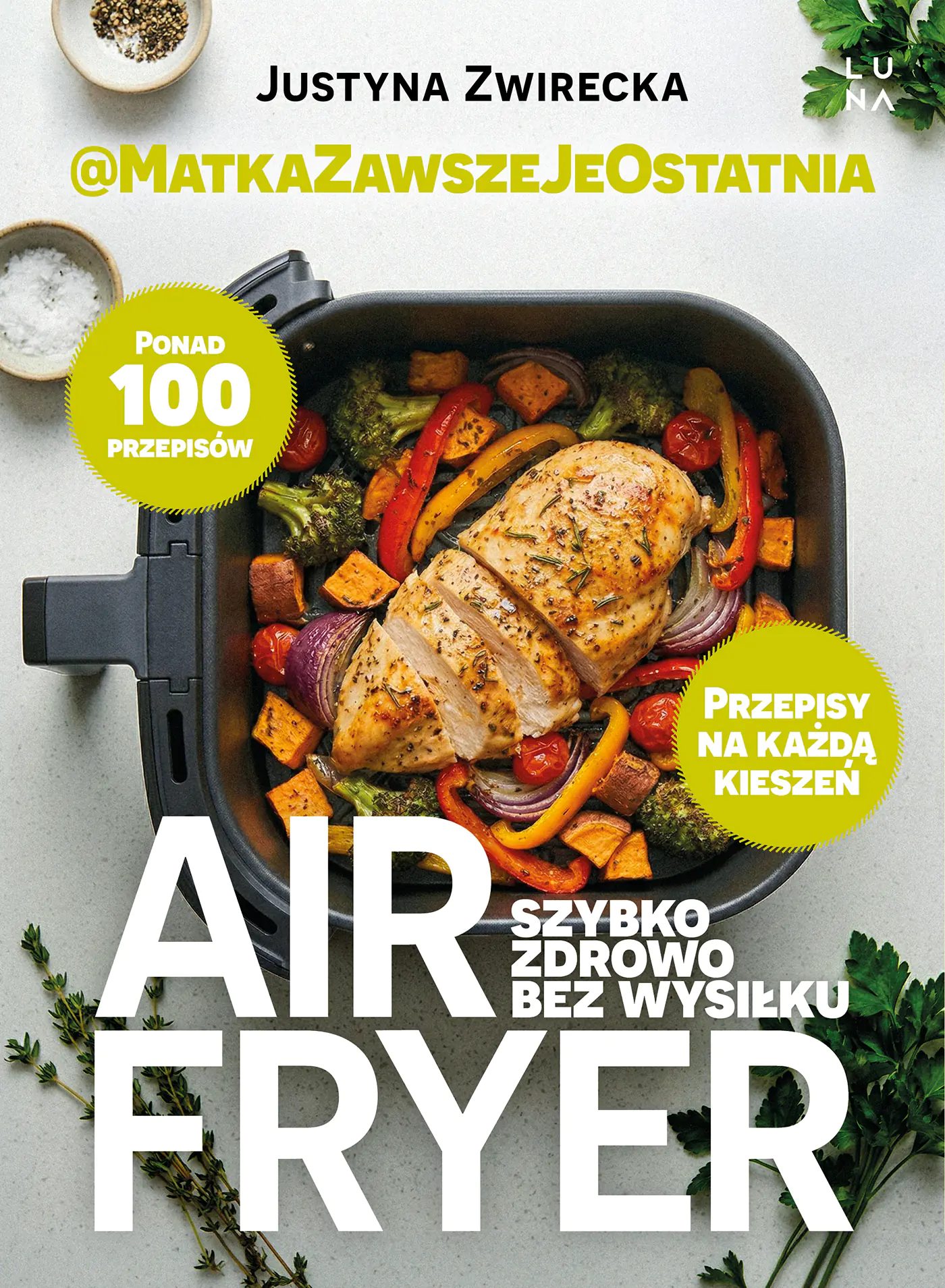 Książka - Air fryer. Szybko, zdrowo, bez wysiłku