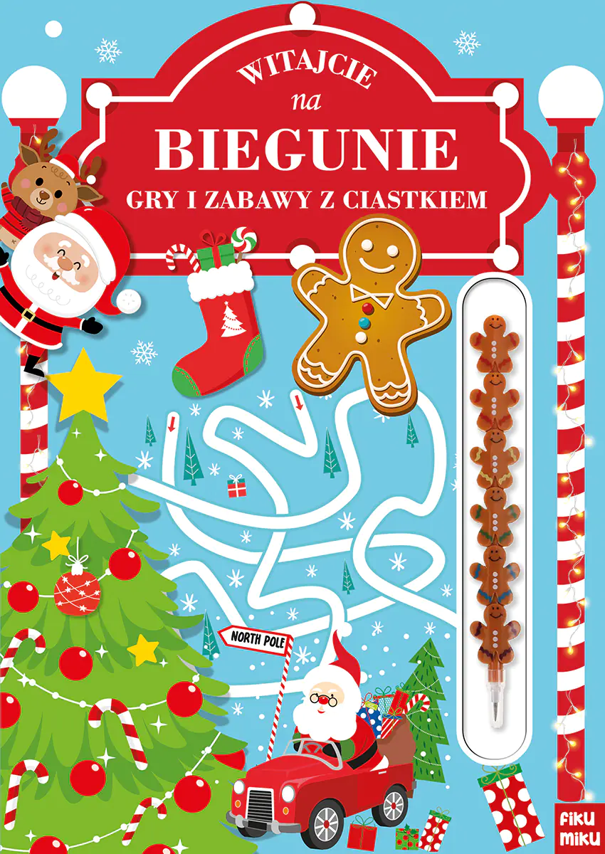 Książka - Witajcie na biegunie, gry i zabawy z ciastkiem