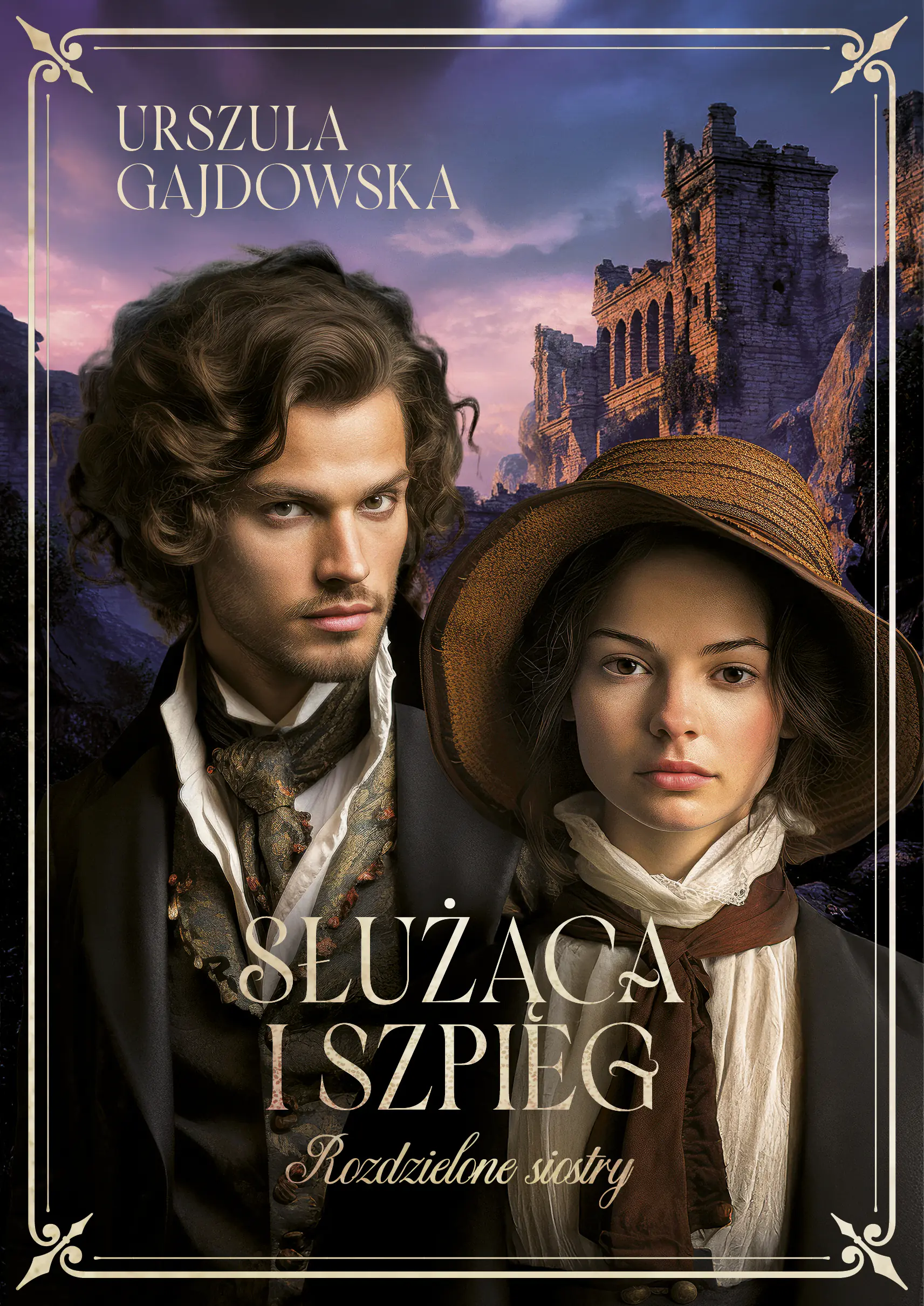 Książka - Służąca i szpieg. Dylogia Rozdzielone siostry. Tom 1