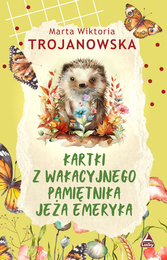 Książka - Kartki z wakacyjnego pamiętnika jeża Emeryka