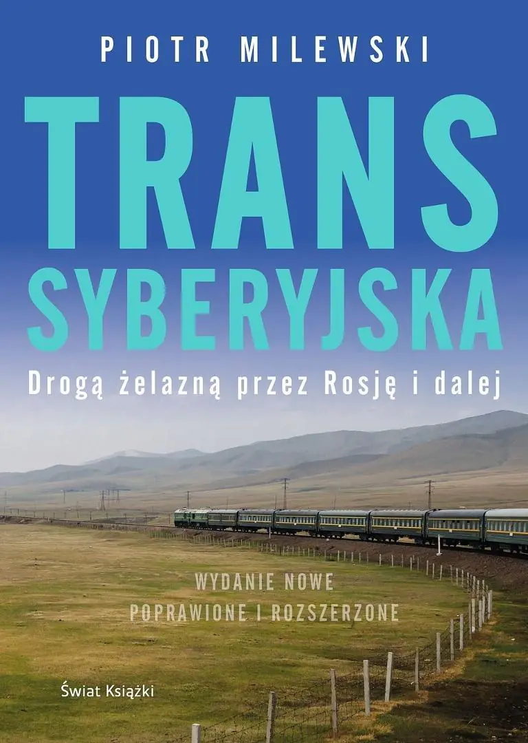 Książka - Transsyberyjska. Drogą żelazną przez Rosję i dalej