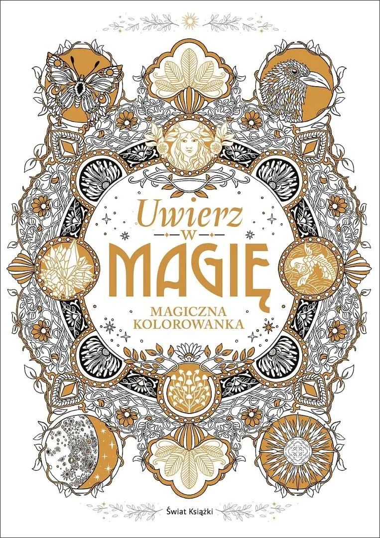 Książka - Uwierz w magię. Magiczna kolorowanka