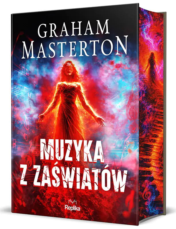 Książka - Muzyka z zaświatów (barwione brzegi)