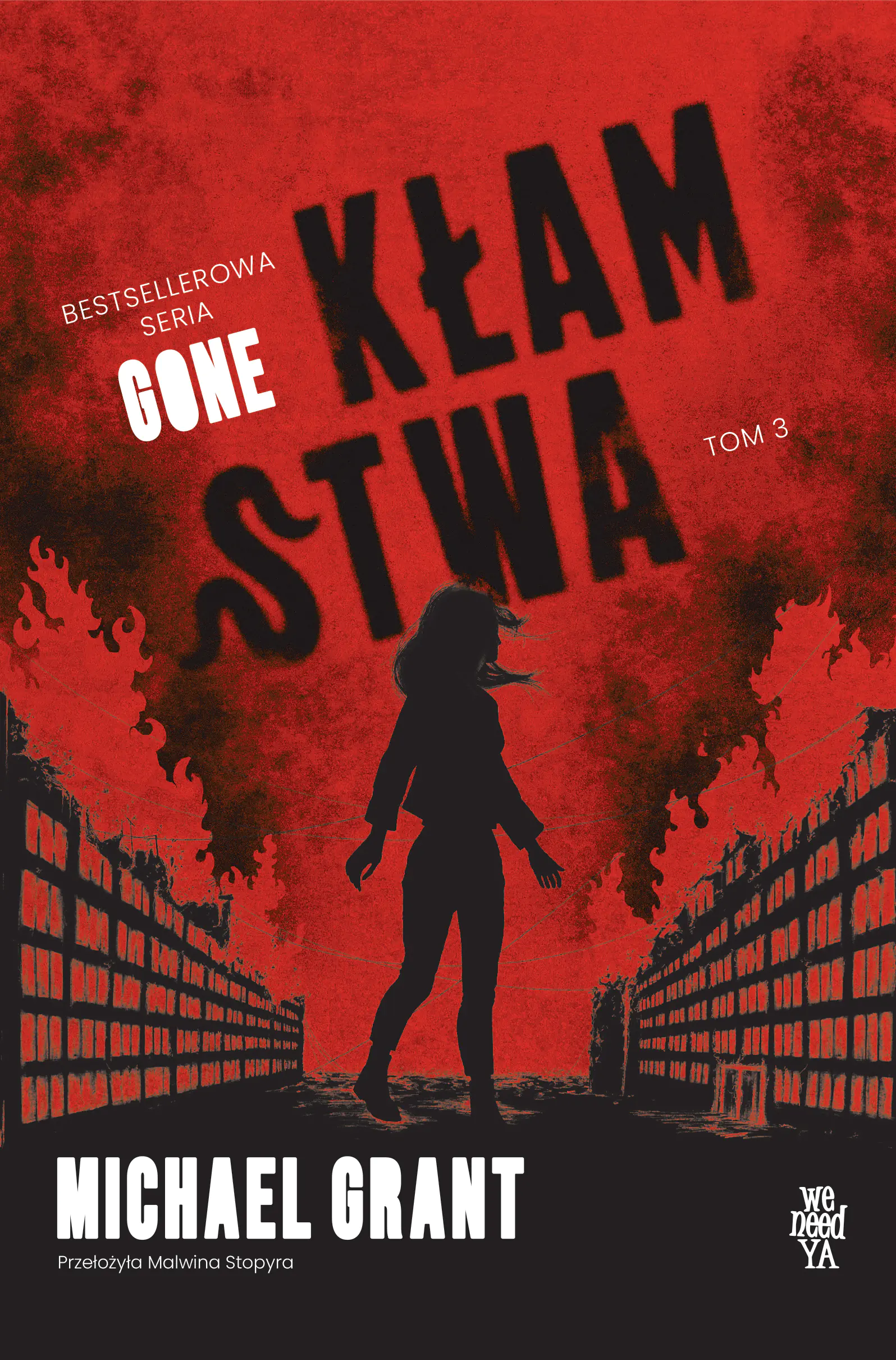 Książka - Kłamstwa. Seria Gone. Tom 3 (barwione brzegi)