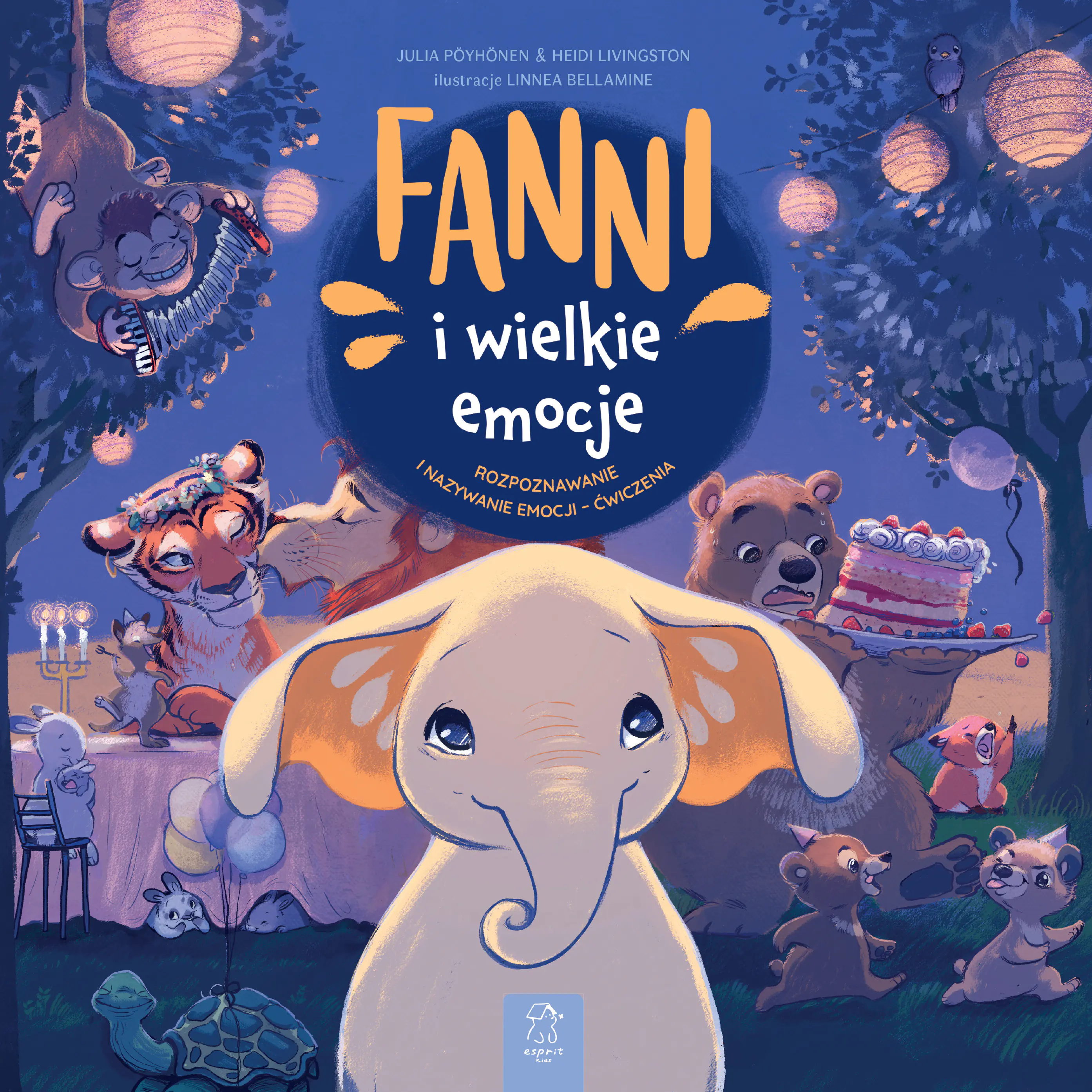 Książka - Fanni i wielkie emocje. Rozpoznawanie i nazywanie emocji &ndash; ćwiczenia