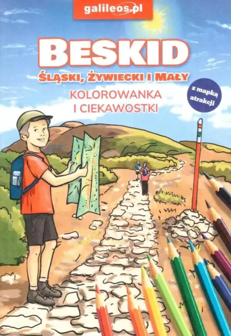 Książka - Beskid Śląski, Żywiecki i Mały. Kolorowanka i...