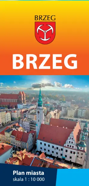 Książka - Brzeg - plan miasta 1:10 000