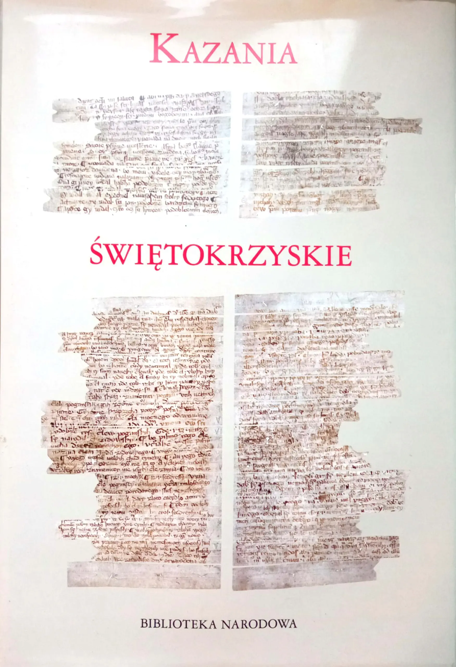 Książka - Kazania świętokrzyskie 