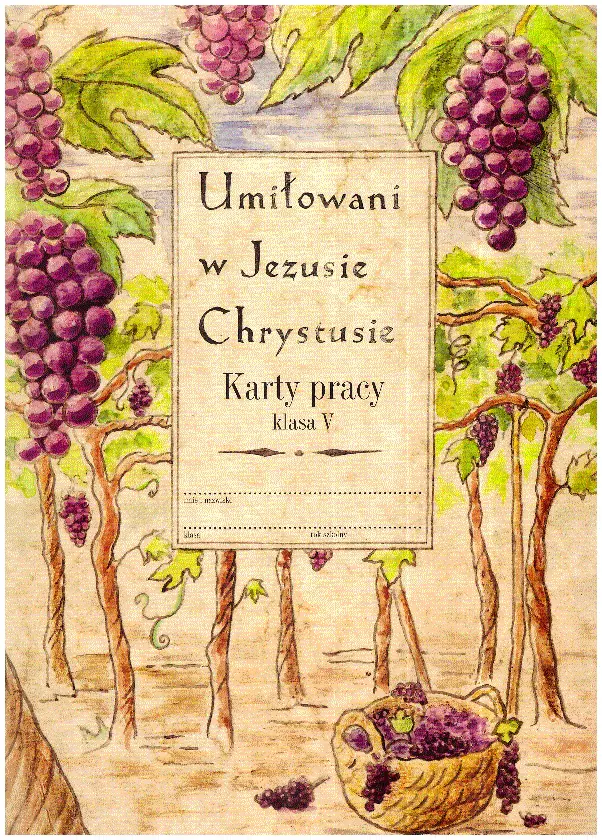 Książka - Umiłowani w Jezusie Chrystusie. Karty pracy. Klasa 5