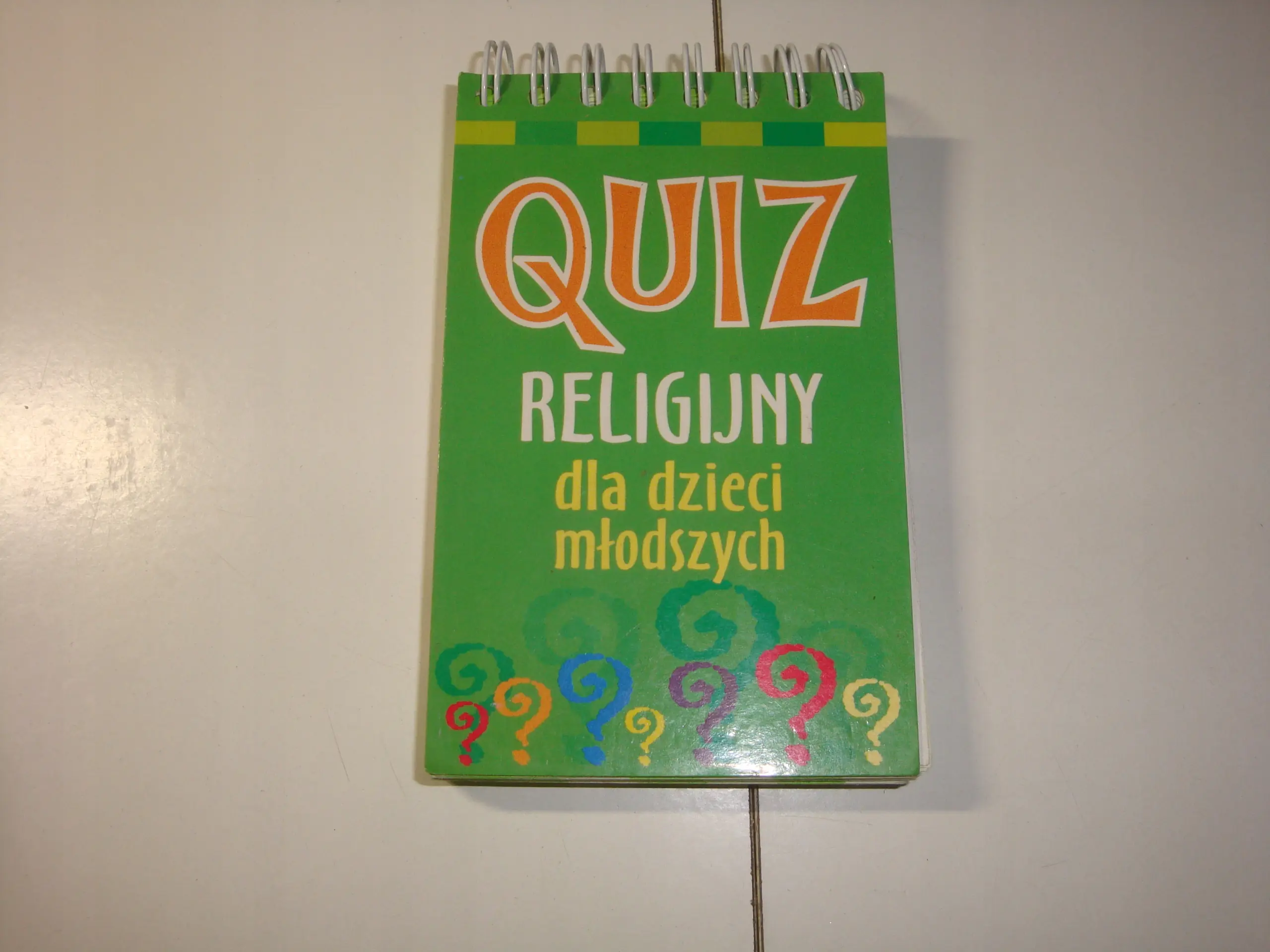 Książka - Quiz religijny dla dzieci młodszych
