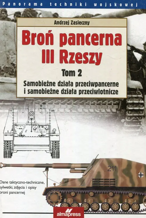 Książka - Broń pancerna III Rzeszy. Tom 2