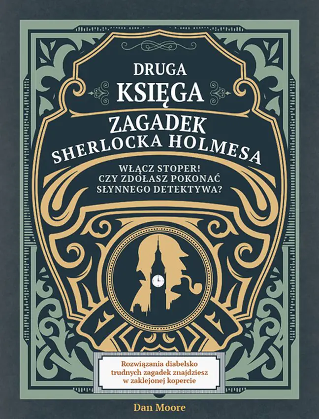 Książka - Druga księga zagadek Sherlocka Holmesa