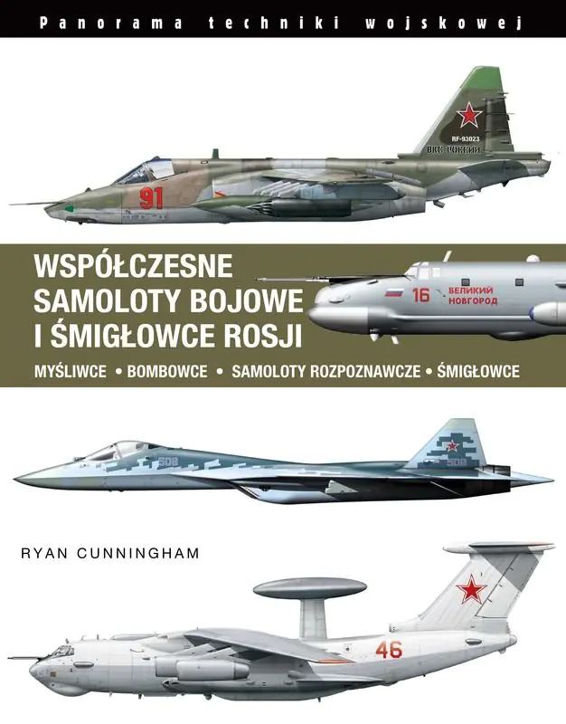 Książka - Współczesne samoloty bojowe i śmigłowce Rosji