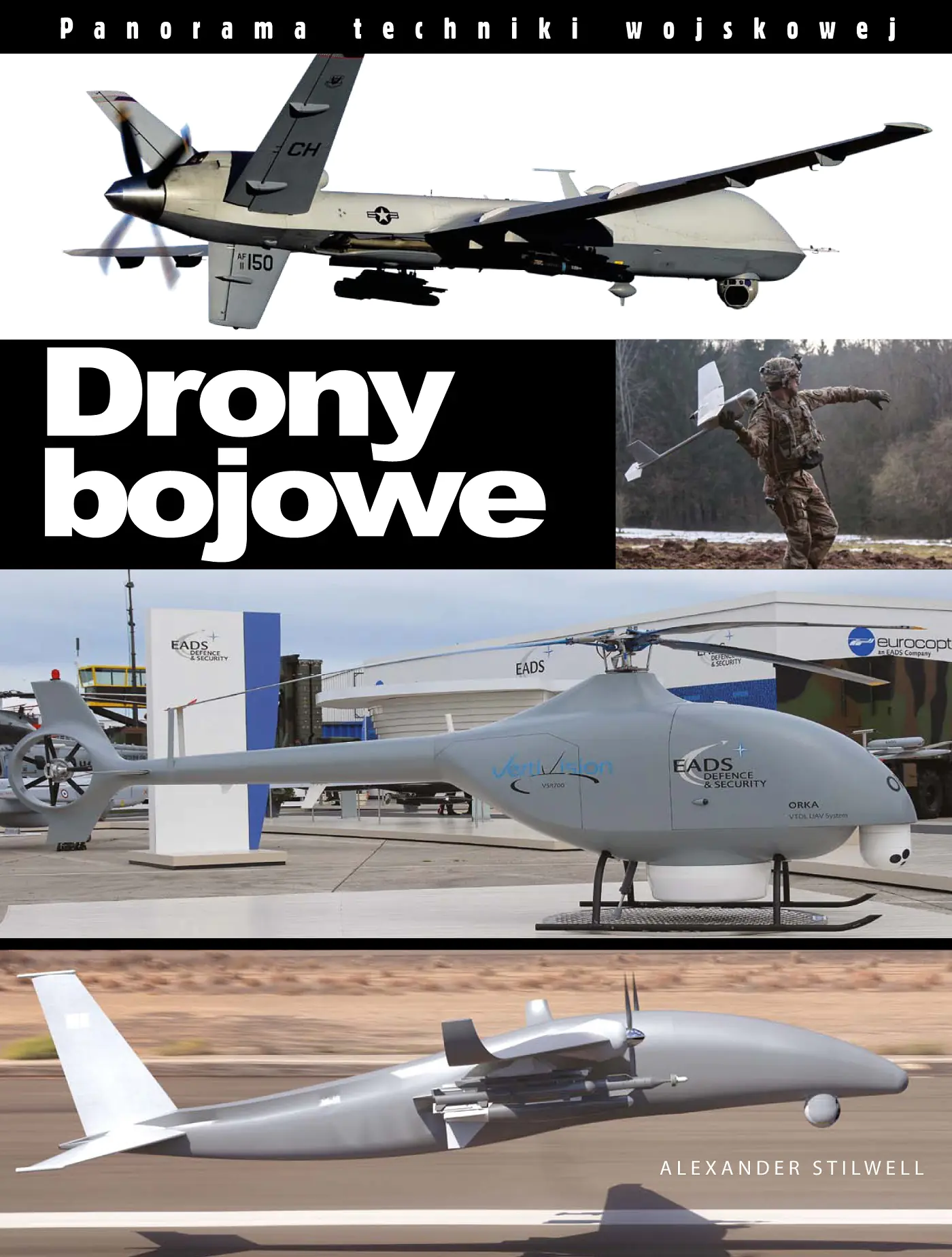 Książka - Drony bojowe