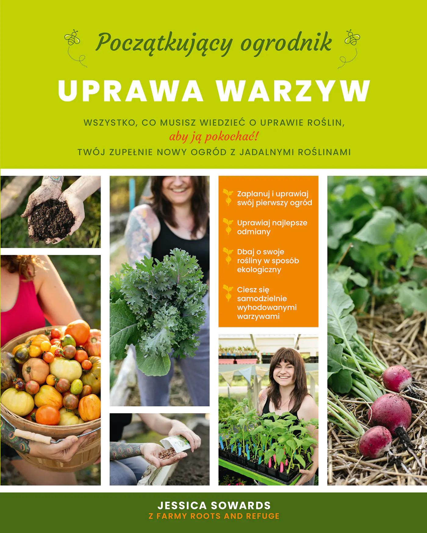 Książka - Początkujący ogrodnik. Uprawa warzyw