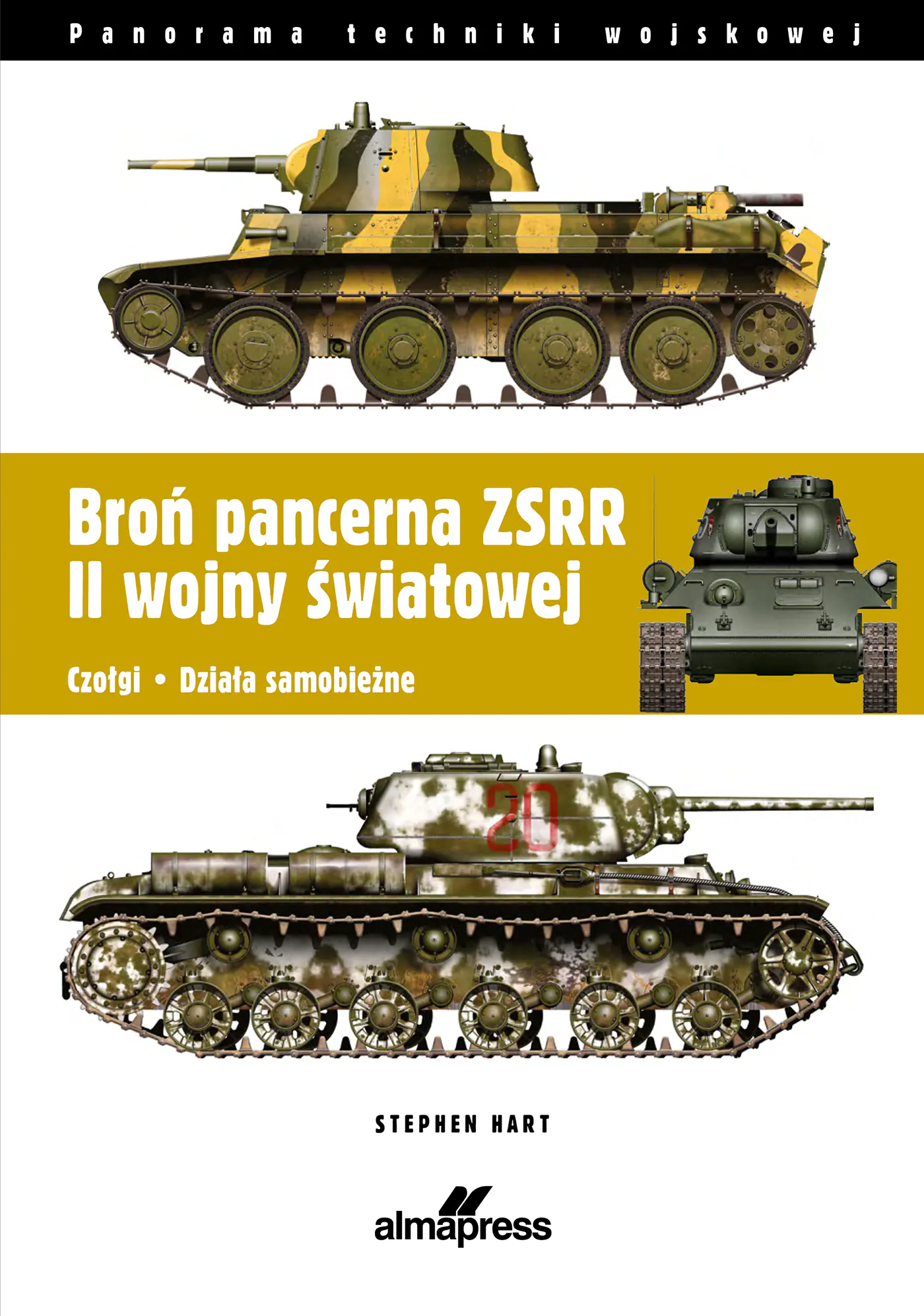 Książka - Broń pancerna ZSRR II wojny światowej. Czołgi &bull; Działa samobieżne