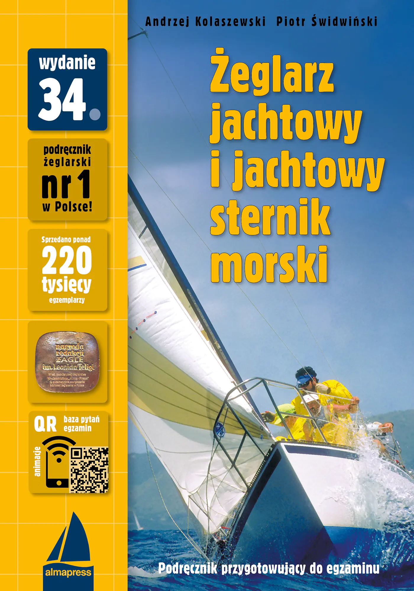Książka - Żeglarz jachtowy i jachtowy sternik morski. Książki dla żeglarzy