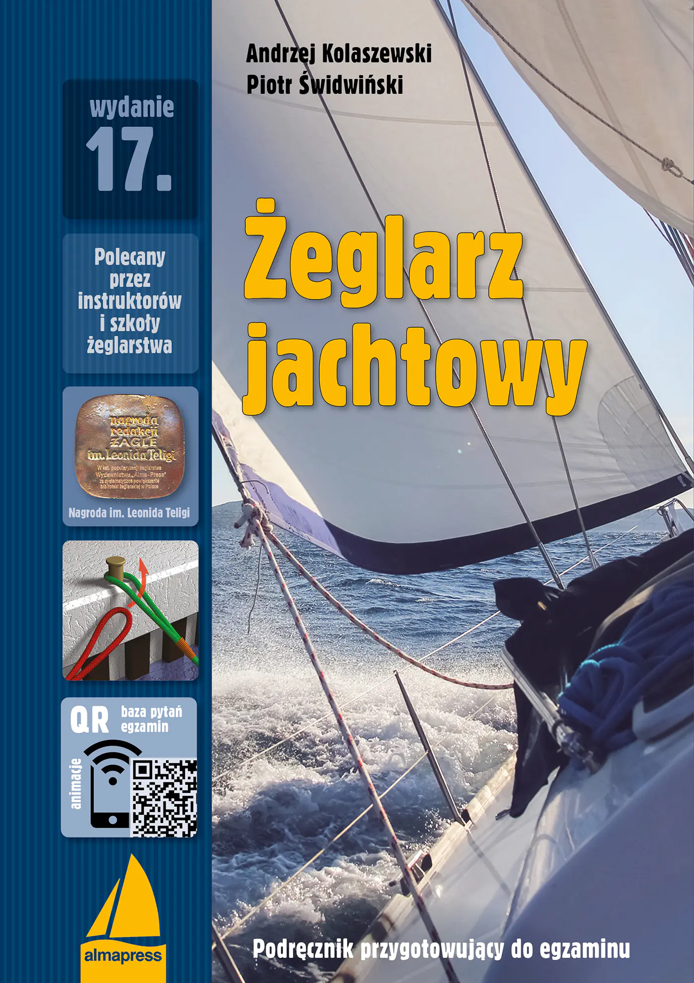 Książka - Żeglarz jachtowy. Podręcznik przygotowujący do egzaminu