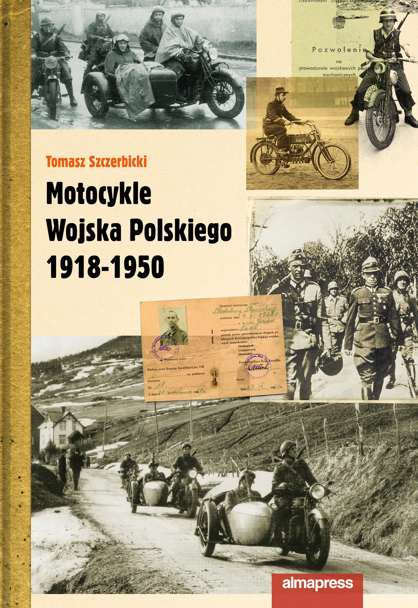 Książka - Motocykle Wojska Polskiego 1918-1950