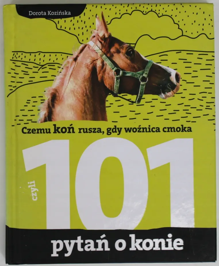 Książka - 101 pytań o konie