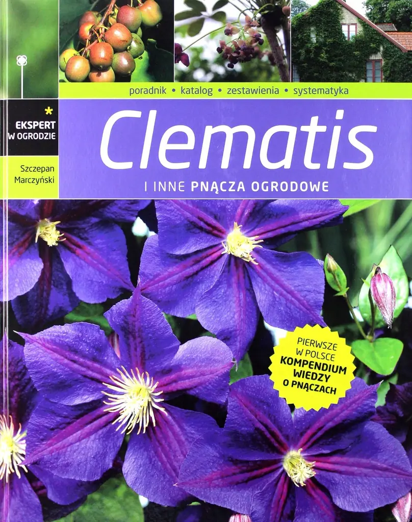 Książka - Clematis i inne pnącza ogrodowe