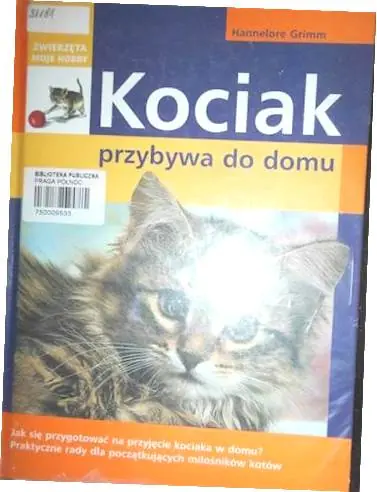 Książka - Kociak przybywa do domu