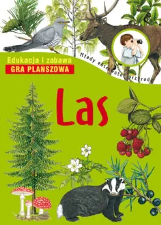 Książka - Las - młody obserwator... MULTICO