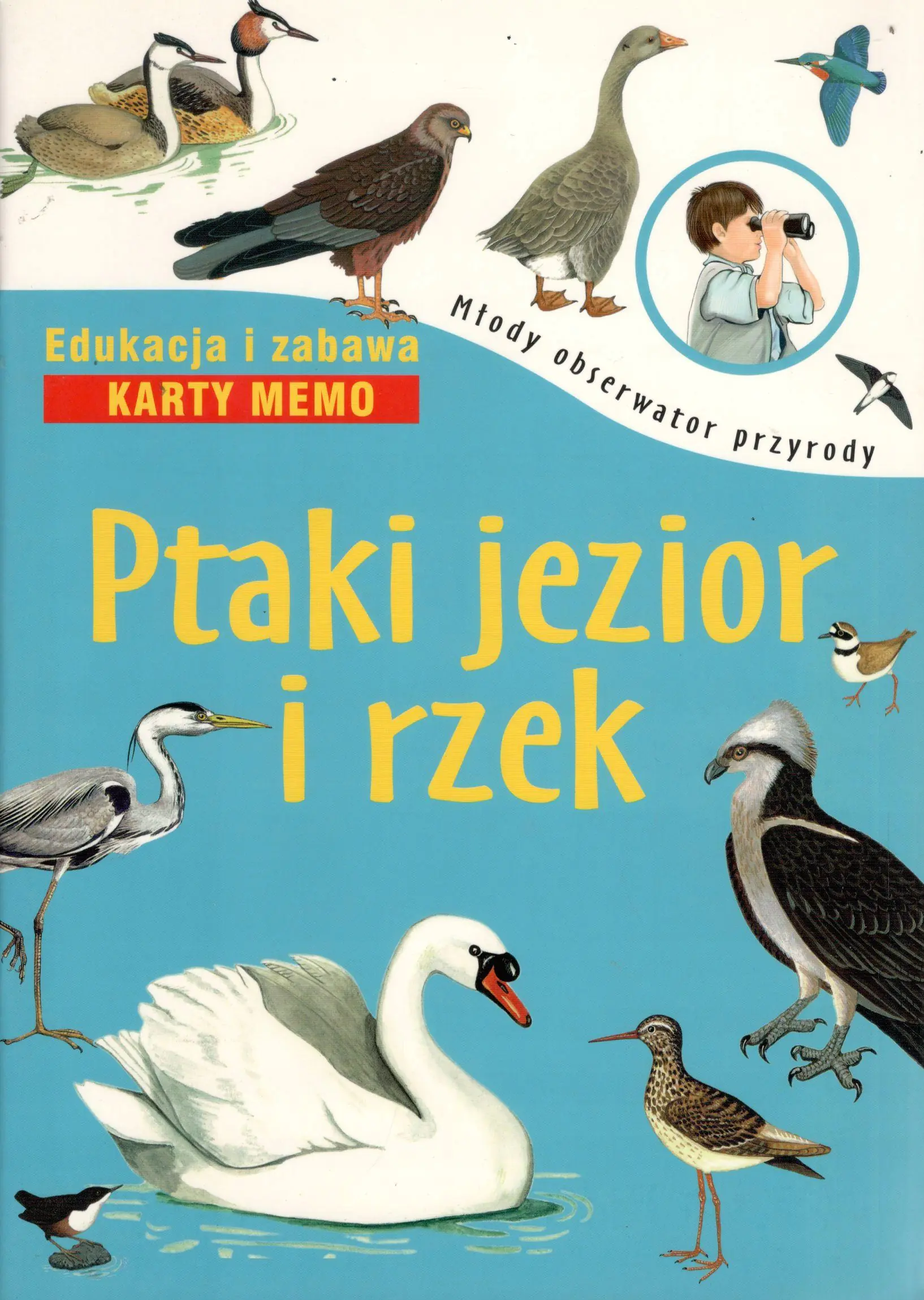 Książka - Ptaki jezior i rzek. Młody obserwator przyrody