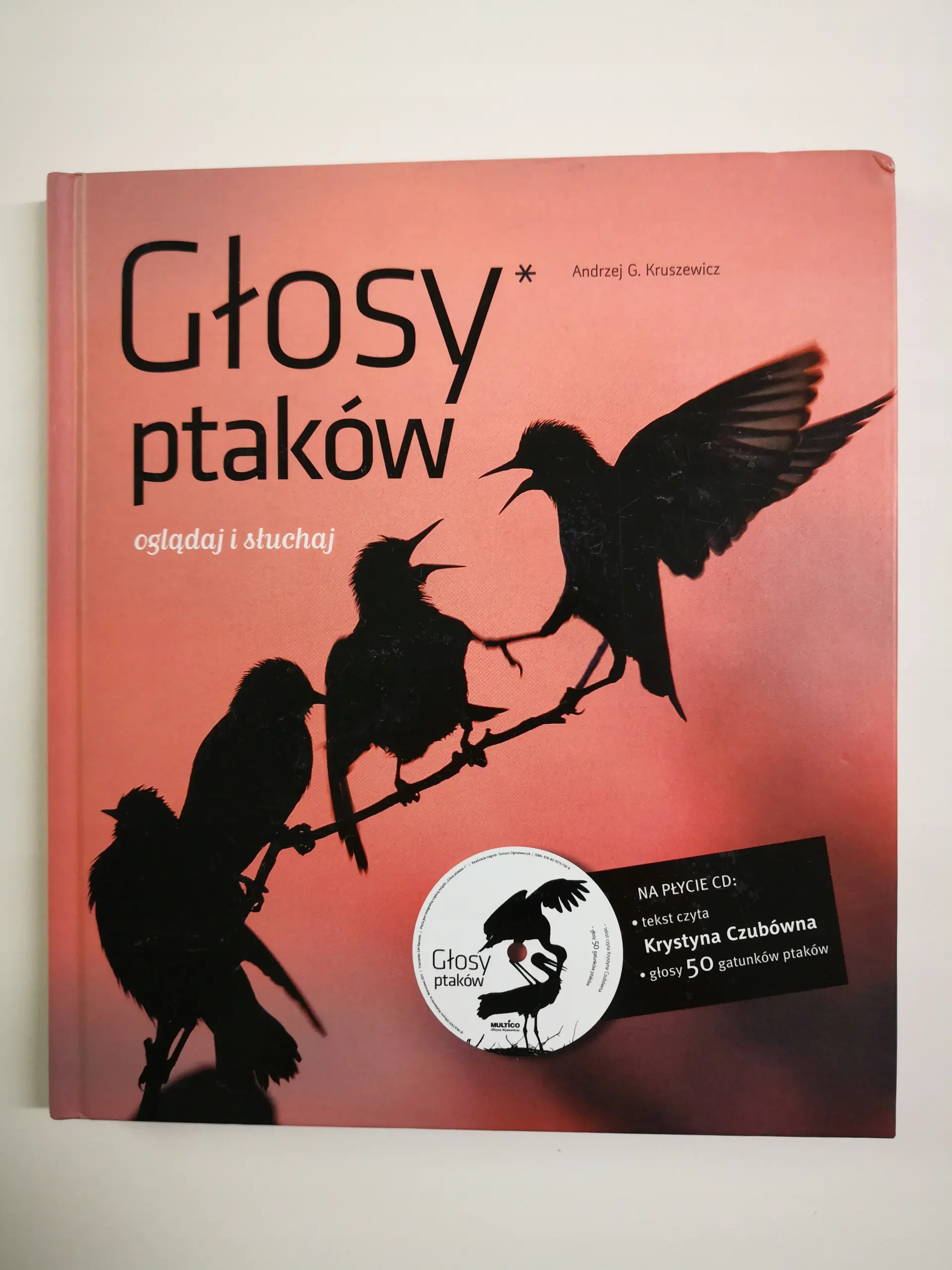 Książka - Głosy ptaków z płytą CD
