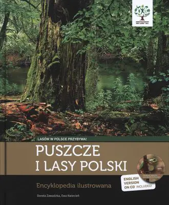 Książka - Puszcze i lasy Polski z płytą CD