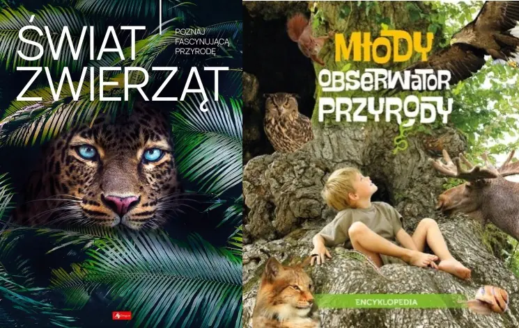 Książka - Młody obserwator przyrody. Encyklopedia dla całej rodziny