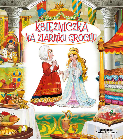 Książka - Księżniczka na ziarnku grochu