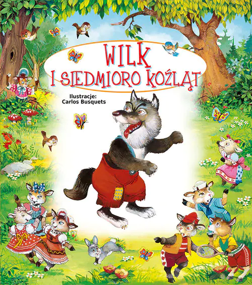 Książka - Wilk i siedmioro koźląt
