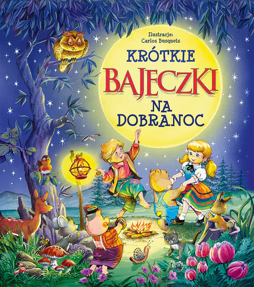 Książka - Krótkie bajeczki na dobranoc