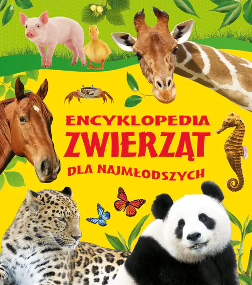 Książka - Encyklopedia zwierząt dla najmłodszych